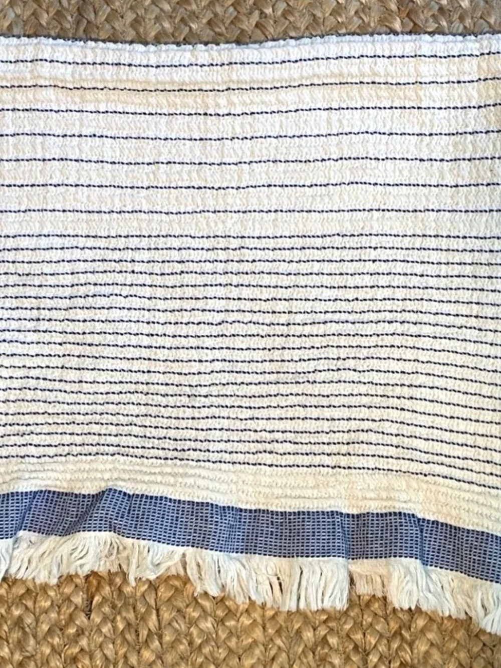 NEW Anthropology Peyton Oversized Waffle Dish Towel